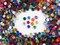 10mm SS46 Black Self-Adhesive Acrylic Rhinestones – Plastic Face Gems, Stick-on Body Jewels for DIY Cards, Invitations, and Crafts, Bling Stickers (5 Sheets, 250 Pcs)